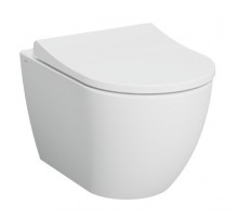 Унитаз подвесной Vitra Sanibelle Rim-Ex безободковый, 7551B003-0075 с сиденьем микролифт  Унитаз подвесной Vitra Sanibelle Rim-Ex безободковый, 7551B003-0075 с сиденьем микролифт